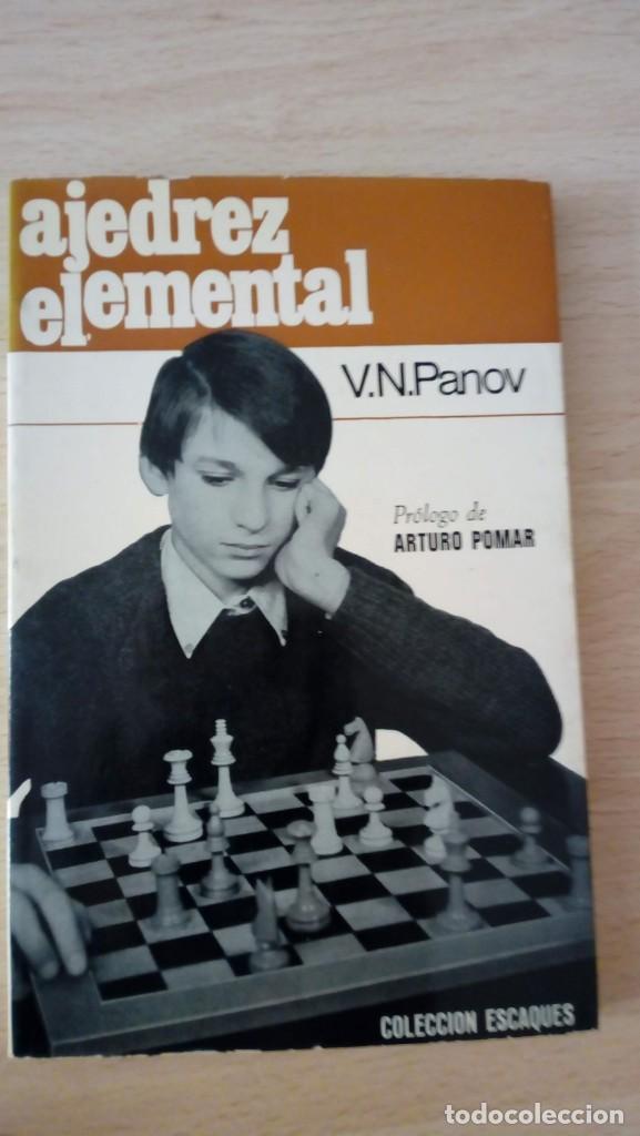 Coleccionismo deportivo: Ajedrez elemental V.N. Panov    Ediciones Martinez Roca, a&ntilde;o 1976 - Foto 1