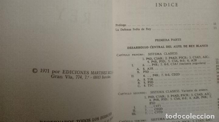 Coleccionismo deportivo: DEFENSA INDIA DE REY. P Cherta. Escaques - Foto 2