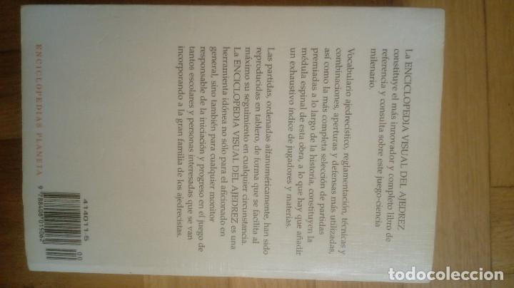 Coleccionismo deportivo: ENCICLOPEDIA VISUAL DEL AJEDREZ - MIGUEL GARCIA BAEZA - Foto 3