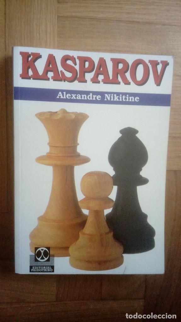Coleccionismo deportivo: KASPAROV. ALEXANDRE NIKITINE. PAIDOTRIBO - Foto 1