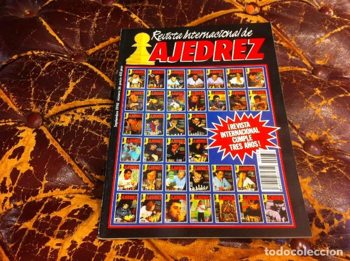 Coleccionismo deportivo: REVISTA INTERNACIONAL DE AJEDREZ. N&ordm; 36. A&Ntilde;O 1990 - Foto 1