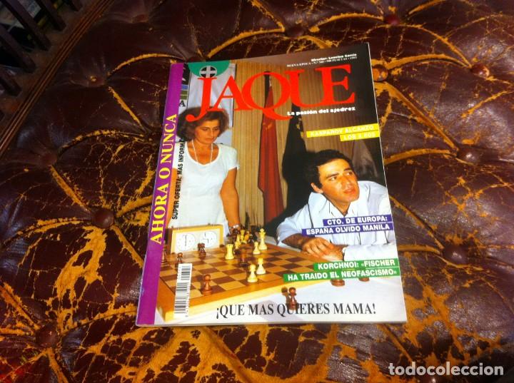 Coleccionismo deportivo: REVISTA DE AJEDREZ. JAQUE. N&ordm; 344. A&Ntilde;O 1993. - Foto 1
