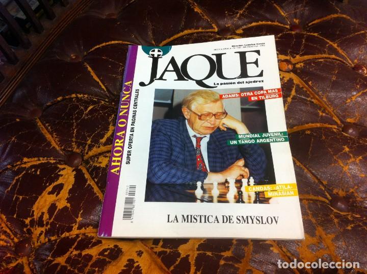 Coleccionismo deportivo: REVISTA DE AJEDREZ. JAQUE. N&ordm; 342. A&Ntilde;O 1992 - Foto 1