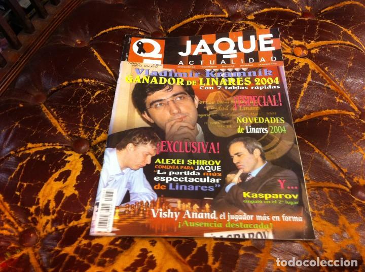 Coleccionismo deportivo: REVISTA DE AJEDREZ. JAQUE. N&ordm; 577. A&Ntilde;O 2004. - Foto 1
