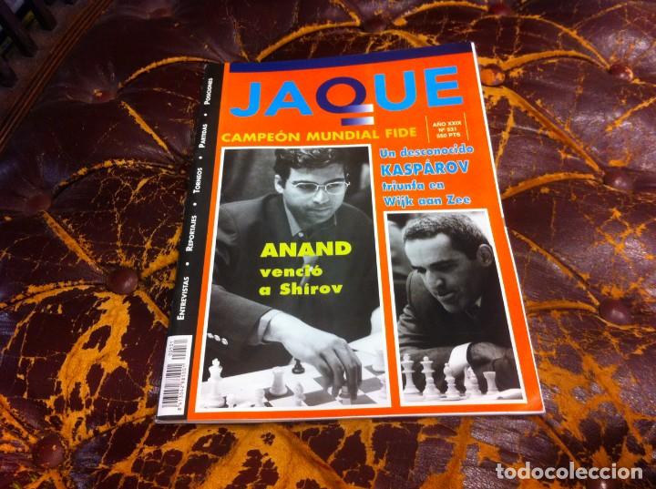 Coleccionismo deportivo: REVISTA DE AJEDREZ. JAQUE. N&ordm; 531 - Foto 1