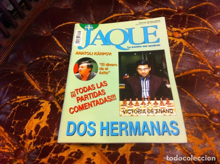 Coleccionismo deportivo: REVISTA DE AJEDREZ. JAQUE. N&ordm; 448. - Foto 1