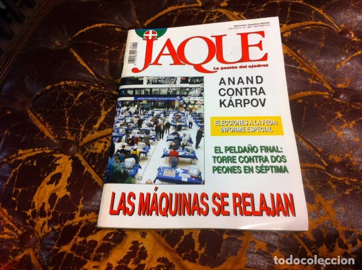 Coleccionismo deportivo: REVISTA DE AJEDREZ. JAQUE. N&ordm; 449 - Foto 1