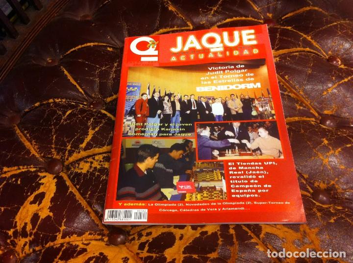 Coleccionismo deportivo: REVISTA DE AJEDREZ. JAQUE. N&ordm; 562. A&Ntilde;O 2003 - Foto 1