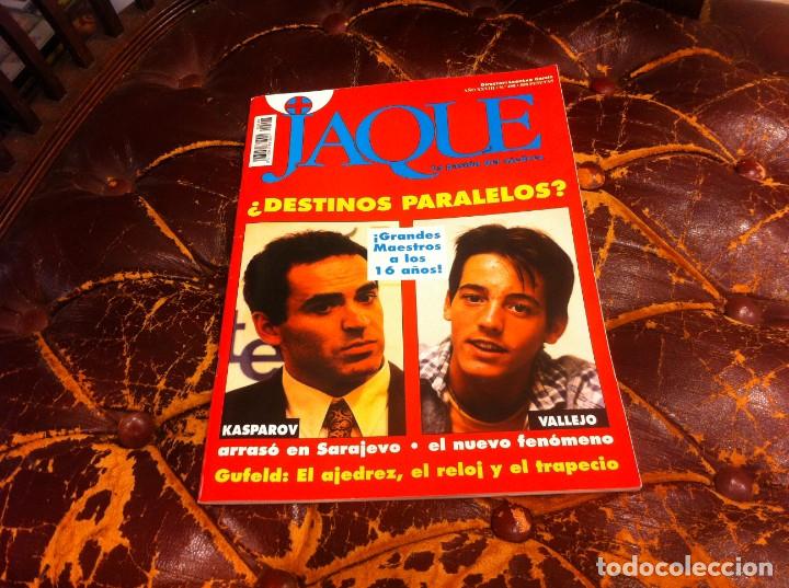 Coleccionismo deportivo: REVISTA DE AJEDREZ. JAQUE. N&ordm; 498 - Foto 1