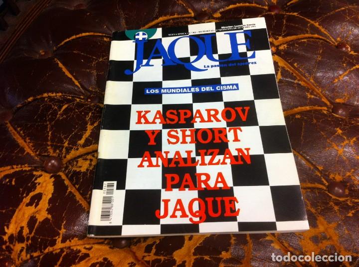 Coleccionismo deportivo: REVISTA DE AJEDREZ. JAQUE. N&ordm; 362. A&Ntilde;O 1993. - Foto 1