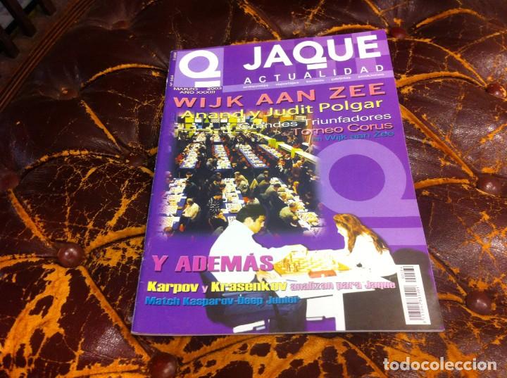 Coleccionismo deportivo: REVISTA DE AJEDREZ. JAQUE. N&ordm; 564. 2003 - Foto 1