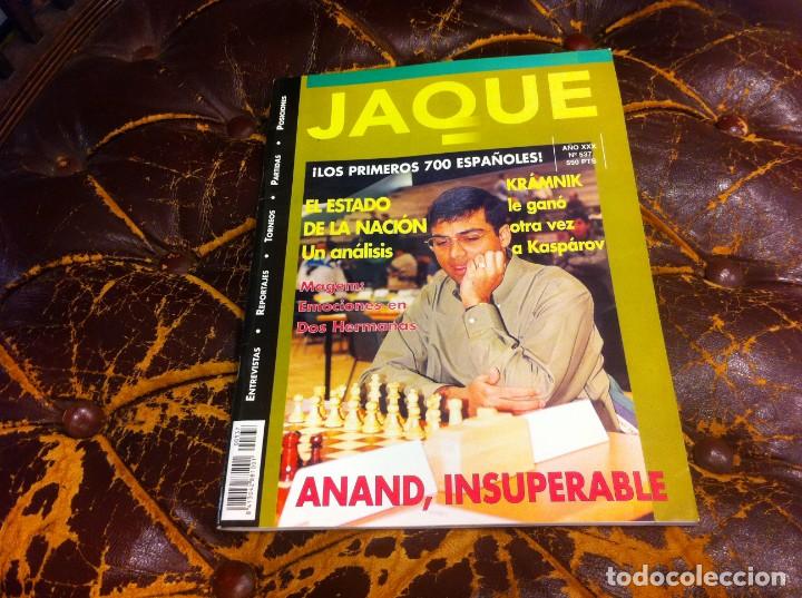 Coleccionismo deportivo: REVISTA DE AJEDREZ. JAQUE. N&ordm; 537 - Foto 1