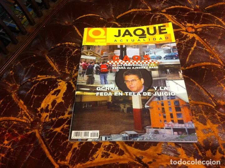 Coleccionismo deportivo: REVISTA DE AJEDREZ. JAQUE. N&ordm; 557. A&Ntilde;O 2002. - Foto 1