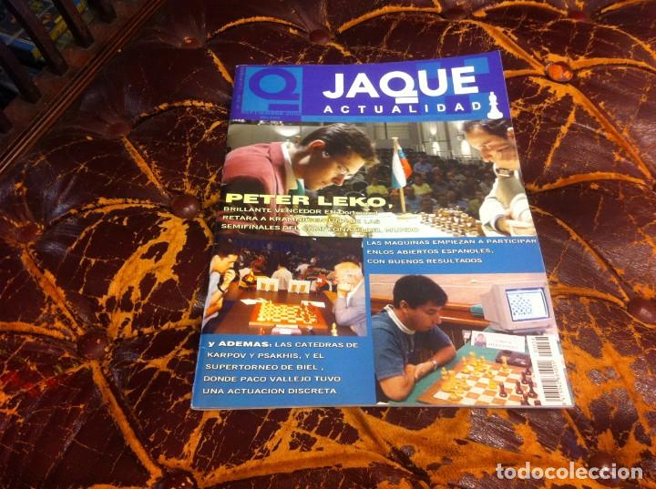 Coleccionismo deportivo: REVISTA DE AJEDREZ. JAQUE. N&ordm; 558. A&Ntilde;O 2002. - Foto 1