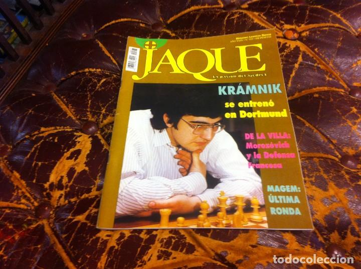Coleccionismo deportivo: REVISTA DE AJEDREZ. JAQUE. N&ordm; 523. MAGEM... - Foto 1
