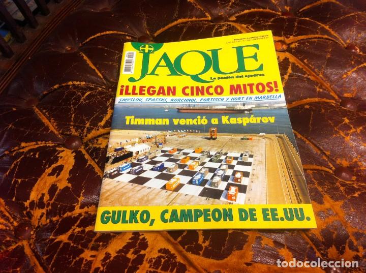 Coleccionismo deportivo: REVISTA DE AJEDREZ. JAQUE. N&ordm; 506 - Foto 1