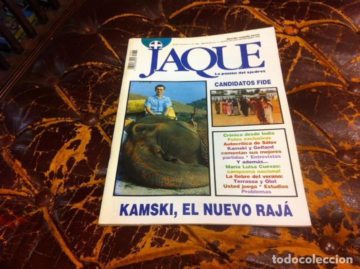 Coleccionismo deportivo: REVISTA DE AJEDREZ. JAQUE. N&ordm; 384. A&Ntilde;O 1994 - Foto 1