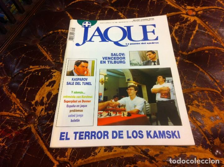 Coleccionismo deportivo: REVISTA DE AJEDREZ. JAQUE. N&ordm; 386. A&Ntilde;O 1994 - Foto 1