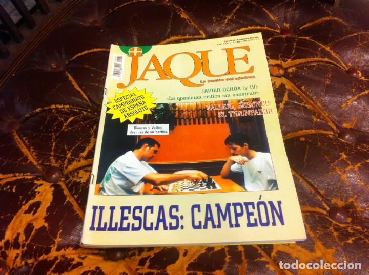 Coleccionismo deportivo: REVISTA DE AJEDREZ. JAQUE. N&ordm; 480 - Foto 1