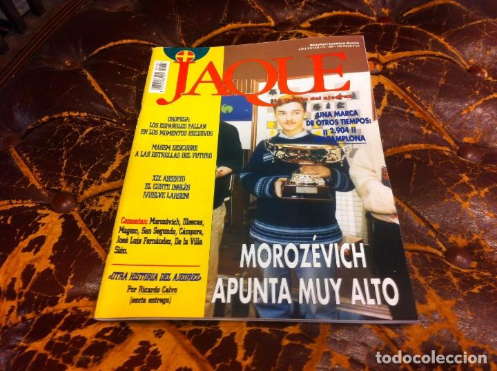Coleccionismo deportivo: REVISTA DE AJEDREZ. JAQUE. N&ordm; 489 - Foto 1