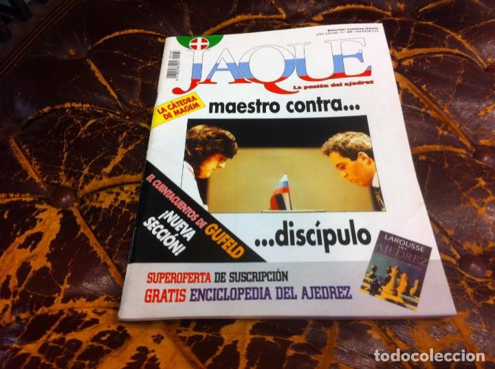 Coleccionismo deportivo: REVISTA DE AJEDREZ. JAQUE. N&ordm; 488 - Foto 1