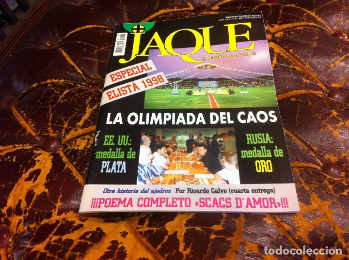 Coleccionismo deportivo: REVISTA DE AJEDREZ. JAQUE. N&ordm; 485 - Foto 1