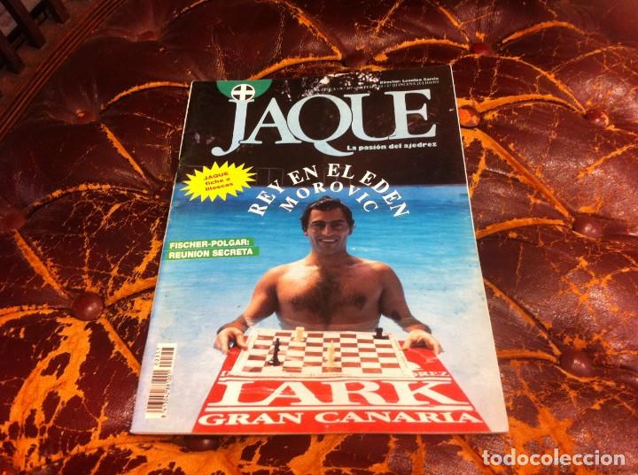 Coleccionismo deportivo: REVISTA DE AJEDREZ. JAQUE. N&ordm; 357. A&Ntilde;O 1993 - Foto 1