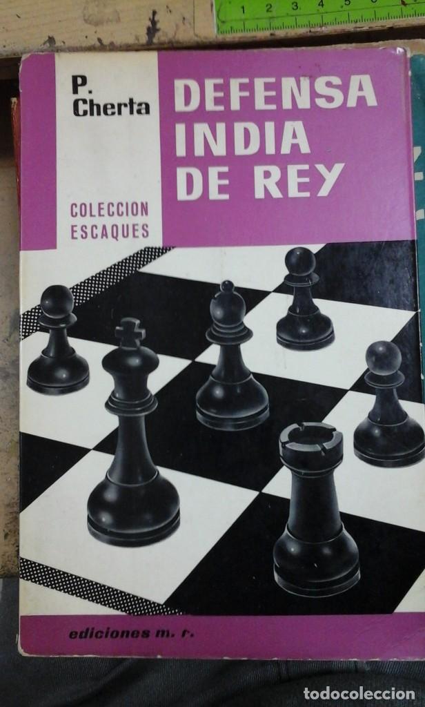 Coleccionismo deportivo: P. Cherta: DEFENSA INDIA DE REY (Barcelona, 1968) - Foto 1