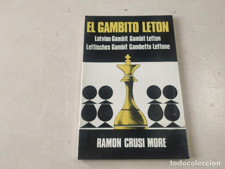 Coleccionismo deportivo: EL GAMBITO LET&Oacute;N - RAM&Oacute;N CRUSI MOR&Eacute; - Foto 1