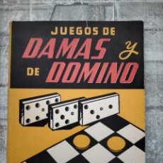 Coleccionismo deportivo: JUEGO DE DAMAS Y DE DOMINO MEXICO 1957 TAPA BLANDA. Lote 228298315