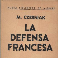 Coleccionismo deportivo: LA DEFENSA FRANCESA, M. CZERNIAK