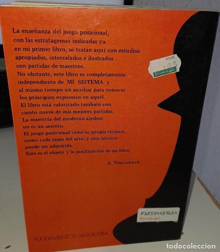 Coleccionismo deportivo: LA PR&Aacute;CTICA DE MI SISTEMA - NIMZOWITCH - Foto 2