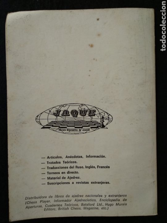 Coleccionismo deportivo: Revista jaque. Cuadernos te&oacute;ricos N 55 - Foto 2