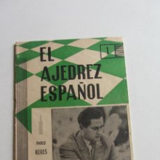 Coleccionismo deportivo: REVISTA EL AJEDREZ ESPAÑOL 56 / 1 - 1961. ENERO. PABLO KERES (VVAA) FEDA, 1961 ARX21