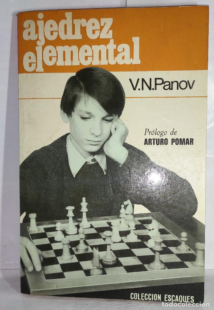 Coleccionismo deportivo: AJEDREZ ELEMENTAL , PANOV - 1&ordm; EDICION 1971 MARTINEZ ROCA - Foto 1