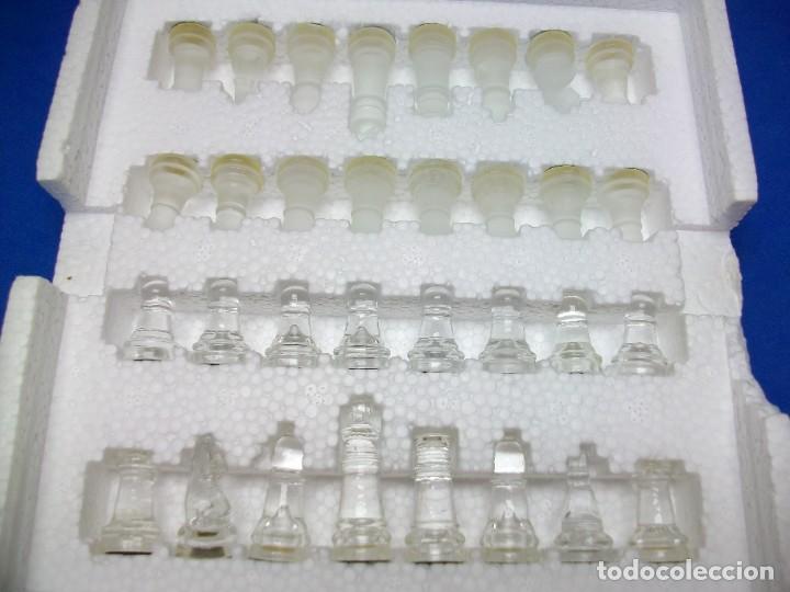 Coleccionismo deportivo: AJEDREZ DE CRISTAL - Foto 3