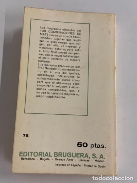 Coleccionismo deportivo: 1001 COMBINACIONES DE MATE - FRED REINFELD - Foto 3