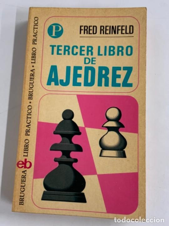 Coleccionismo deportivo: TERCER LIBRO DE AJEDREZ - FRED REINFELD - Foto 1