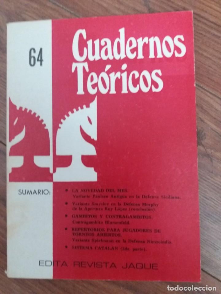 Coleccionismo deportivo: Cuaderno Teorico Jaque N&ordm; 64 - Foto 1