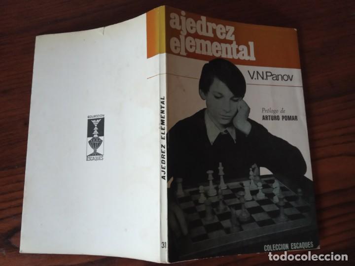 Coleccionismo deportivo: AJEDREZ ELEMENTAL. - V. N. PANOV. - Foto 2