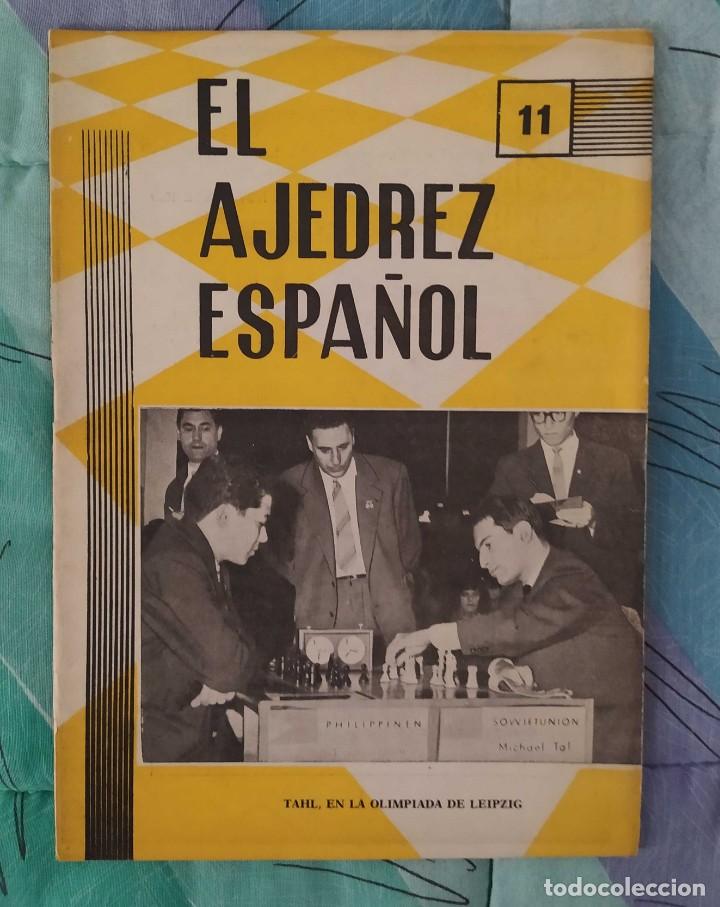 Coleccionismo deportivo: El Ajedrez Espa&ntilde;ol 54 1960 - Foto 1