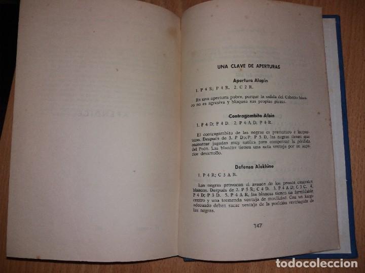Coleccionismo deportivo: SEGUNDO LIBRO DE AJEDREZ. FRED REINFELD. 1&ordf; EDICION 1961 - Foto 6
