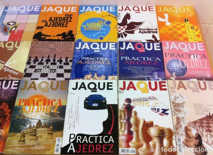 Coleccionismo deportivo: LOTE DE 18 REVISTAS JAQUE - PRACTICA EL AJEDREZ - Foto 3