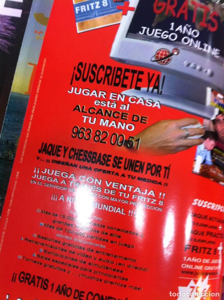 Coleccionismo deportivo: LOTE DE 18 REVISTAS JAQUE - PRACTICA EL AJEDREZ - Foto 6