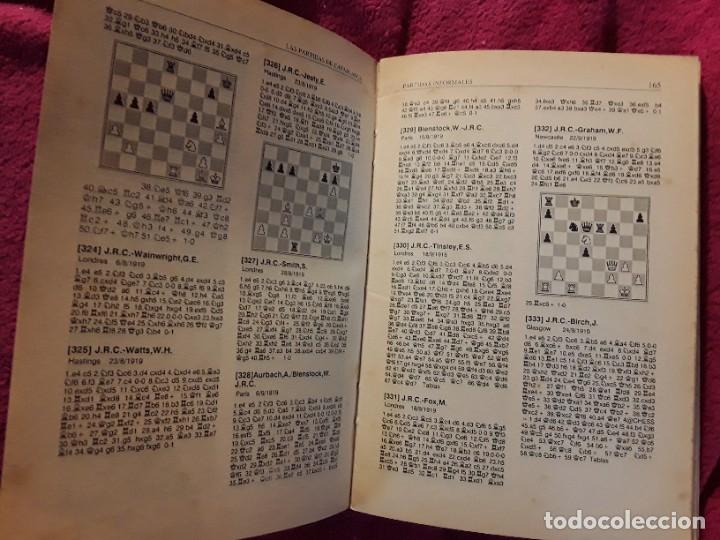 las partidas de capablanca. libro.