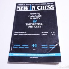 Coleccionismo deportivo: AJEDREZ. CHESS. NEW IN CHESS YEARBOOK. 44 AÑO 1997. Lote 306385048