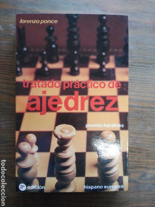 Coleccionismo deportivo: TRATADO PR&Aacute;CTICO DE AJEDREZ. LORENZO PONCE. - Foto 1