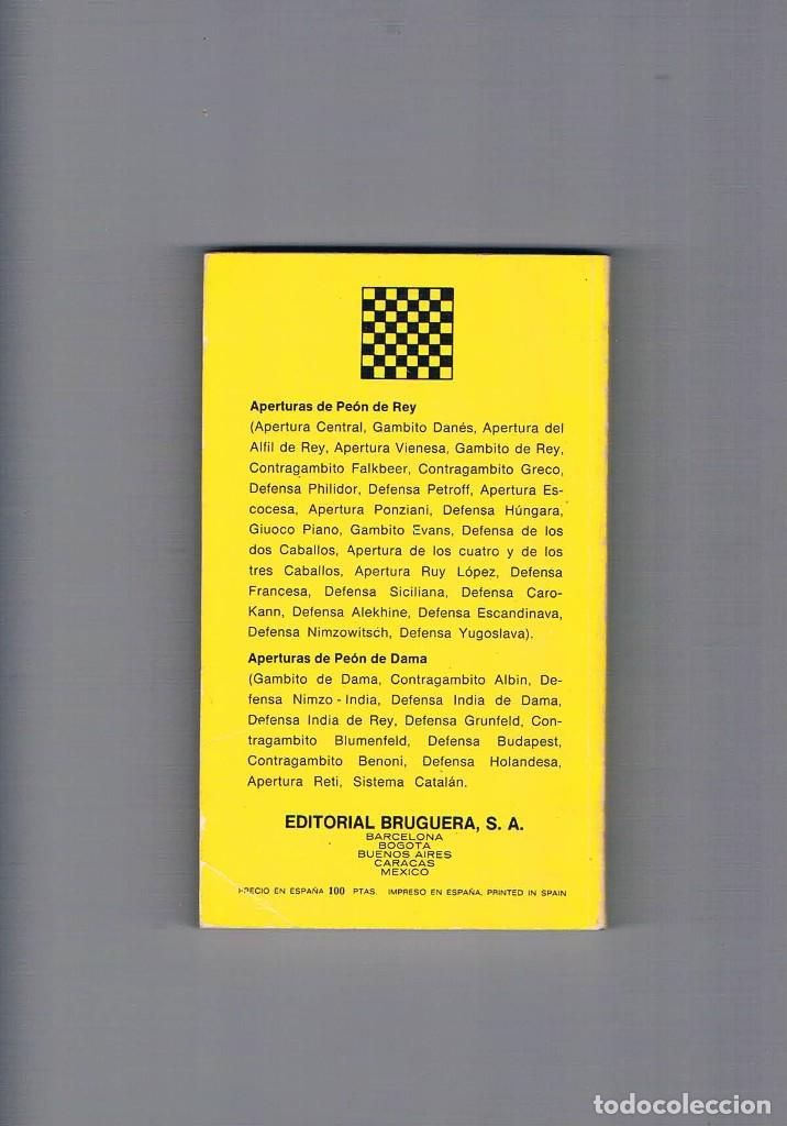 Coleccionismo deportivo: Ajedrez cuarto libro Fred Reinfeld Bruguera 1978 ** - Foto 2