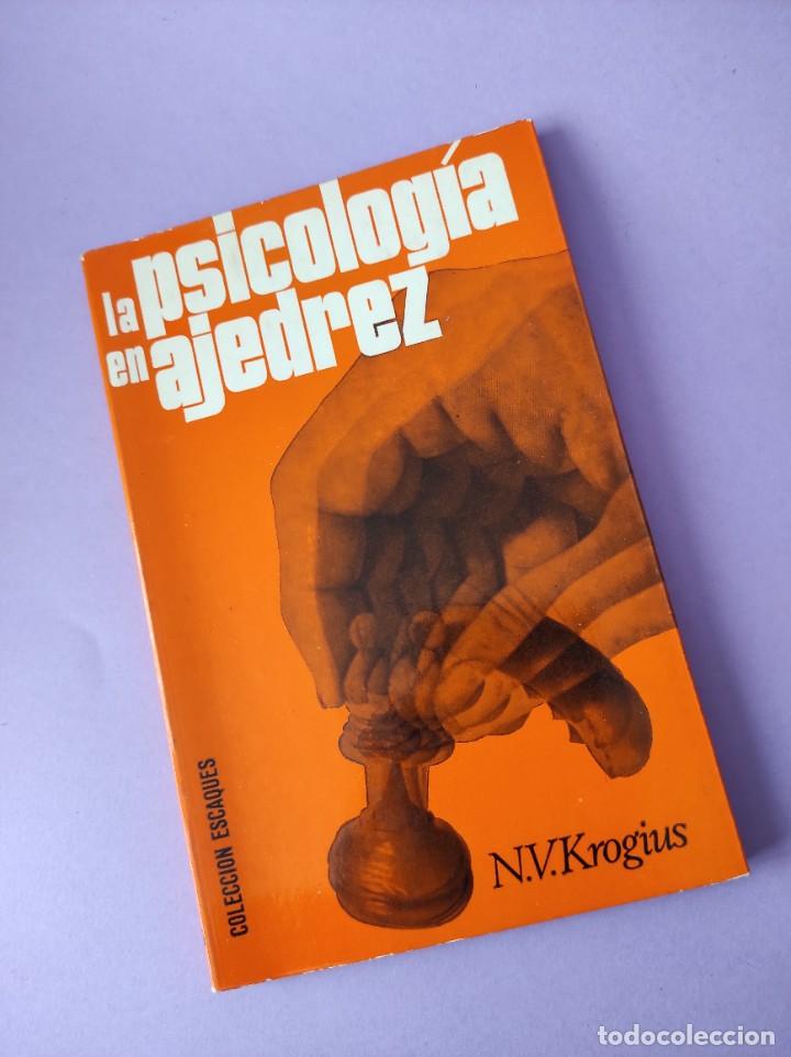 Coleccionismo deportivo: LA PSICOLOG&Iacute;A EN AJEDREZ - N.V. Krogius - Foto 1