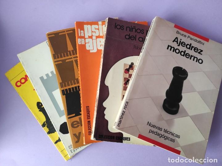Coleccionismo deportivo: LOTE LIBROS DE AJEDREZ - VVAA - Foto 1
